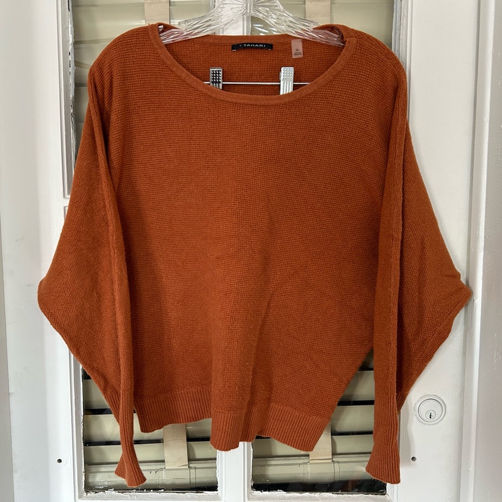 Tahari dolman sleeve sweater